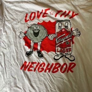 Narragansett Brewing T-Shirt. Hi-Neighbor